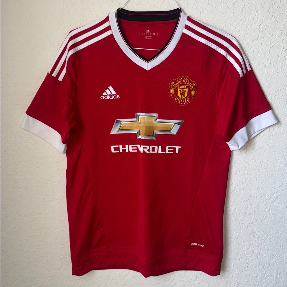 ✅Men Adidas Manchester United Jersey Size M